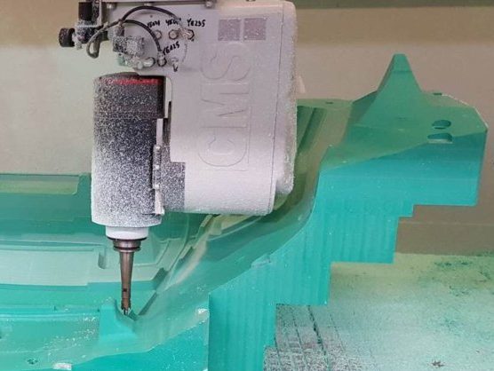 Frezowanie CNC modelu w narzędziowni APPELT
